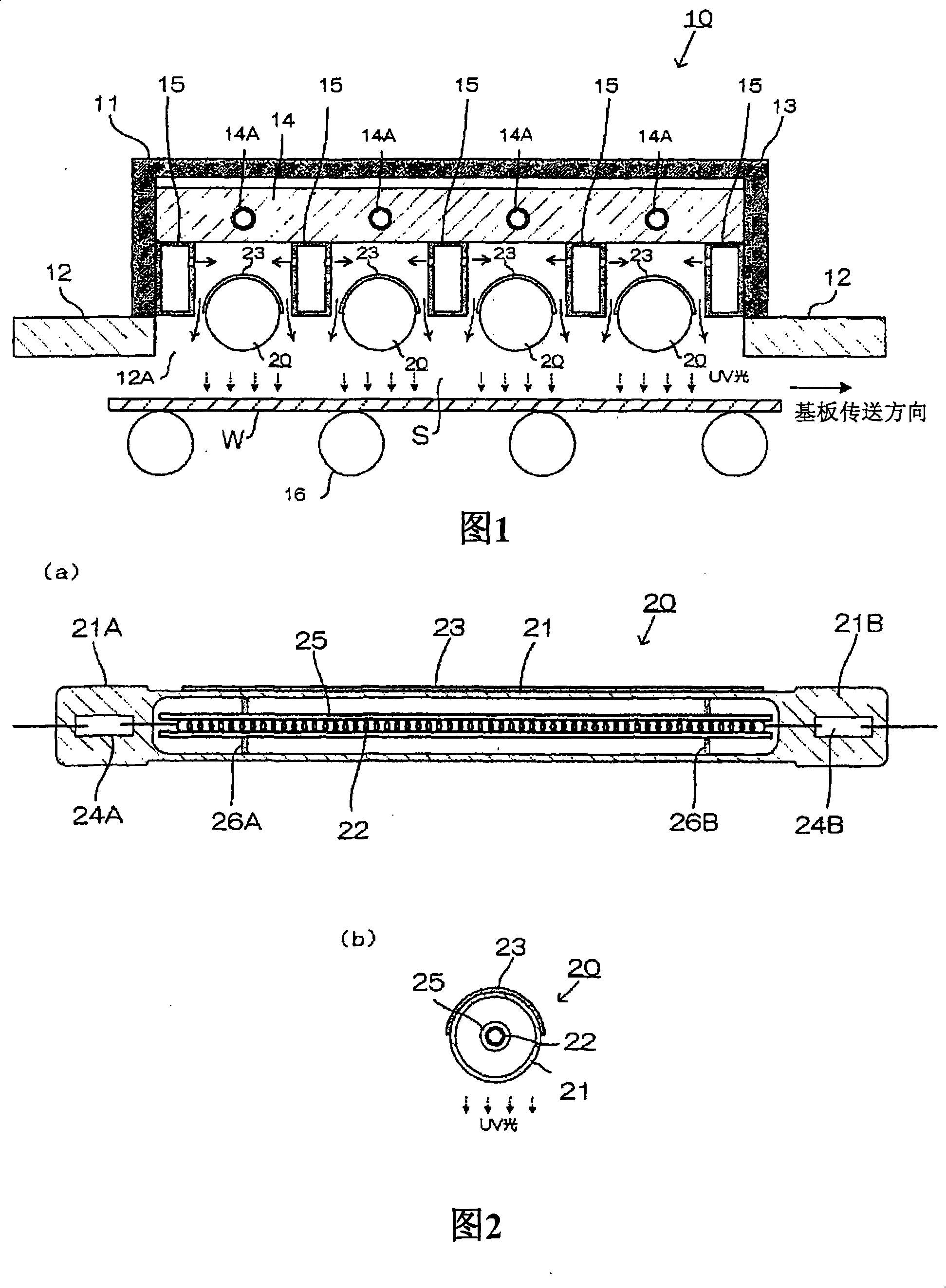 Excimer lamp device