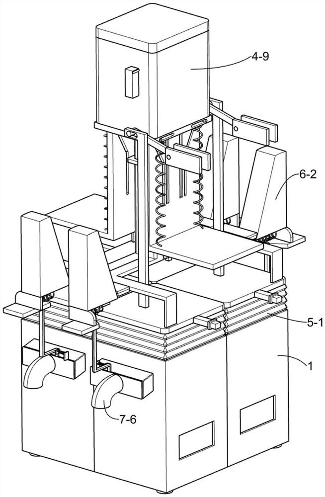 Cell collection device capable of obtaining multiple samples in hematology department