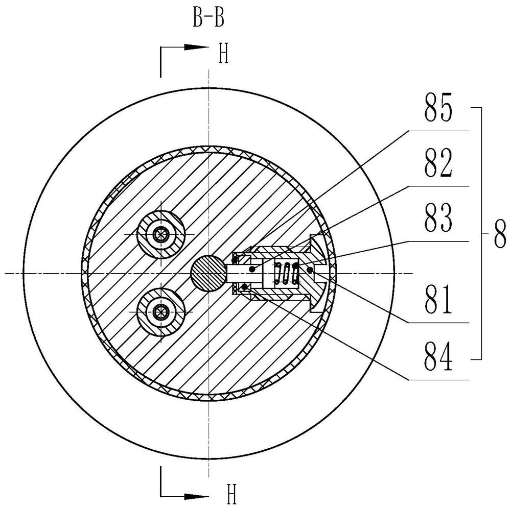 Mortar projectile warhead mechanically triggered fuze with penetration time adaptation