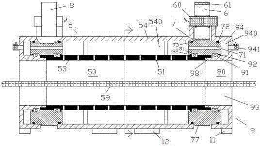 Tea drying device capable of replacing airflow filter screen