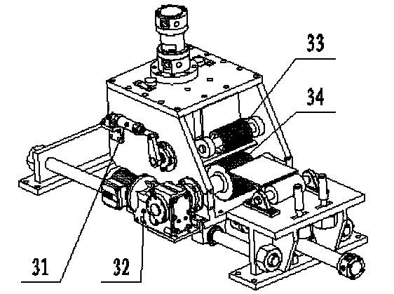 Continuous casting and rolling system for lead belt production