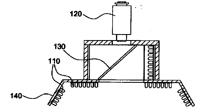 Vision testing device with enhanced image clarity