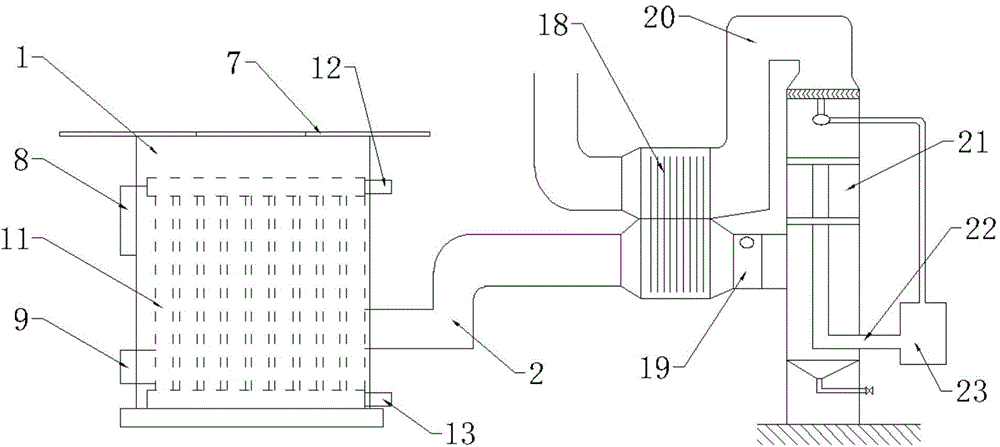 Energy-saving efficient environment-friendly air returning boiler