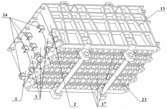 Battery module bracket, battery module and battery pack