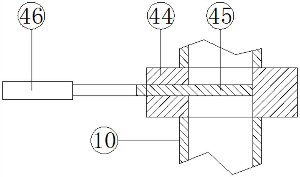 Aquatic feed mixing, processing and granulating device for micropterus salmoides