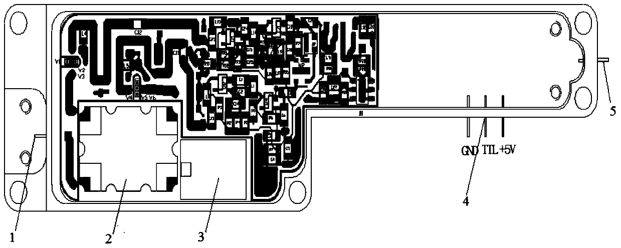 A manufacturing process of a P-band low-noise amplifier