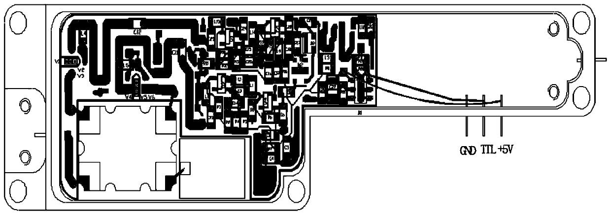 A manufacturing process of a P-band low-noise amplifier