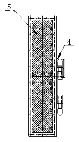 Detachable type dry powder material gasifying tool