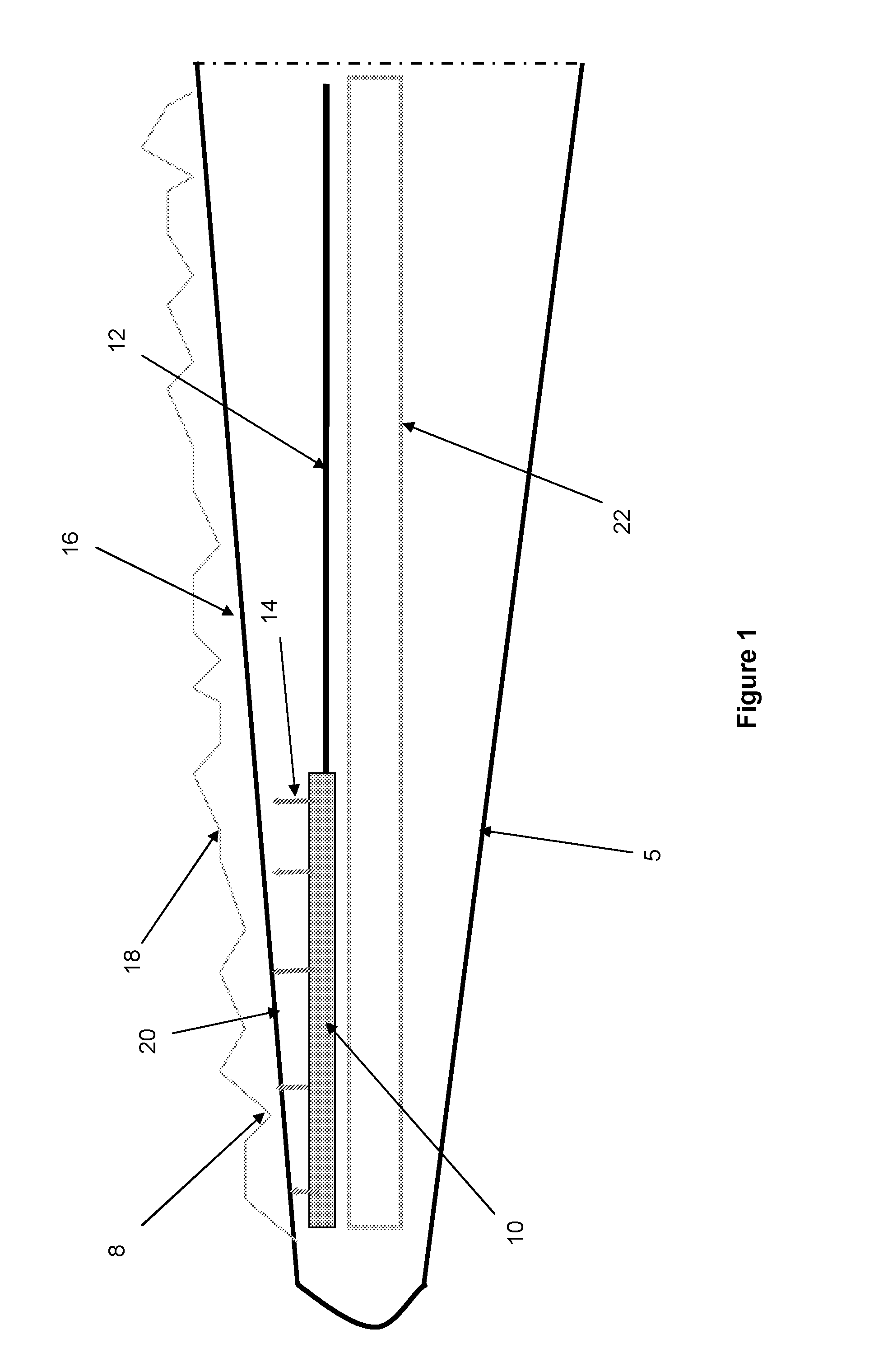 De-icing of a wind turbine blade