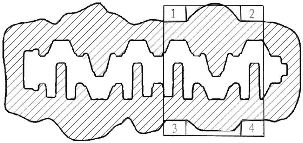 A Crankshaft Forging Flash Shaping Process Adaptable to Accurate Grasping by Robots