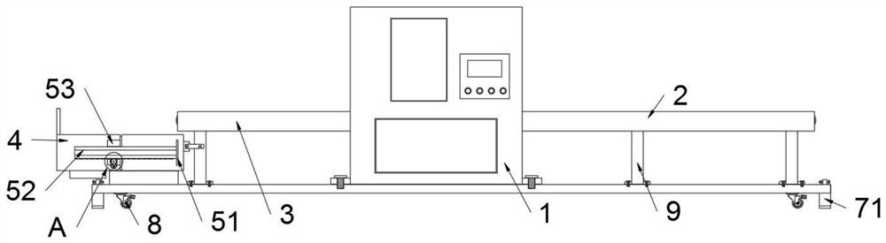 Production process of composite floor capable of improving production efficiency