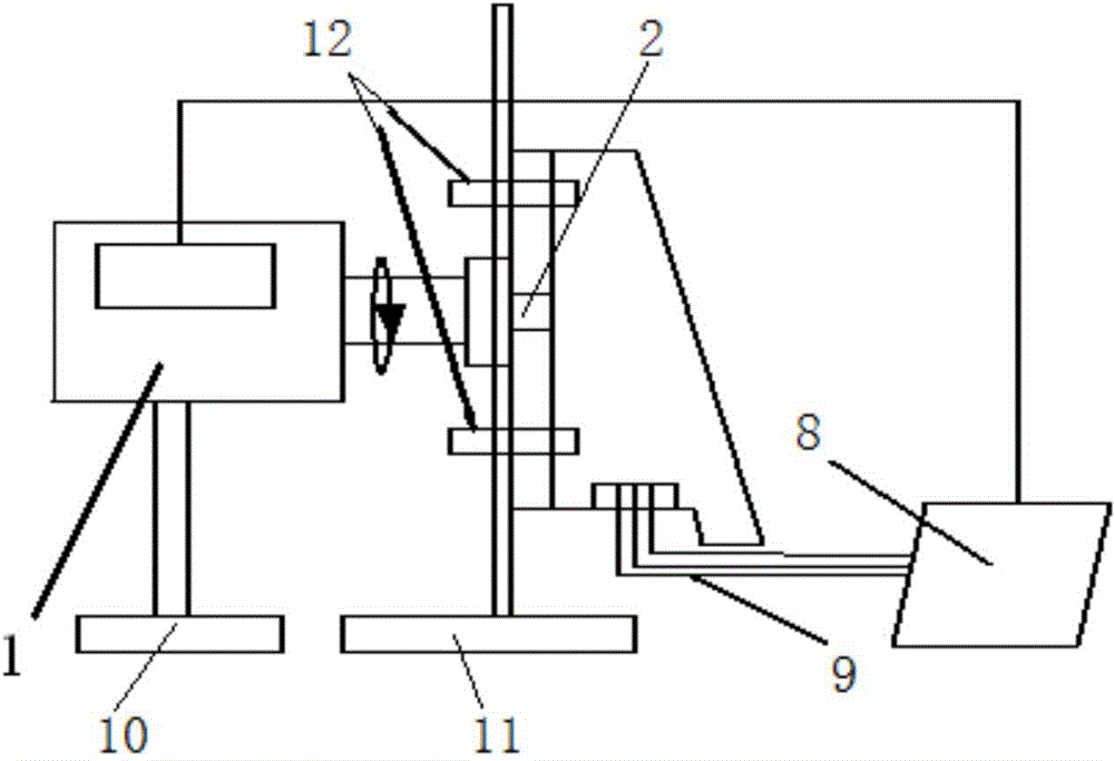 Method for detecting quality of locomotive electric eddy current velocity sensing pulse generator