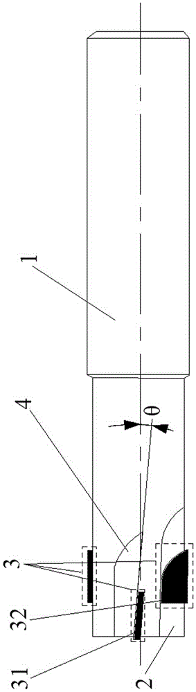 Press-type PCD milling cutter for CFRP milling and manufacturing method