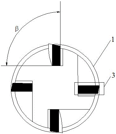 Press-type PCD milling cutter for CFRP milling and manufacturing method