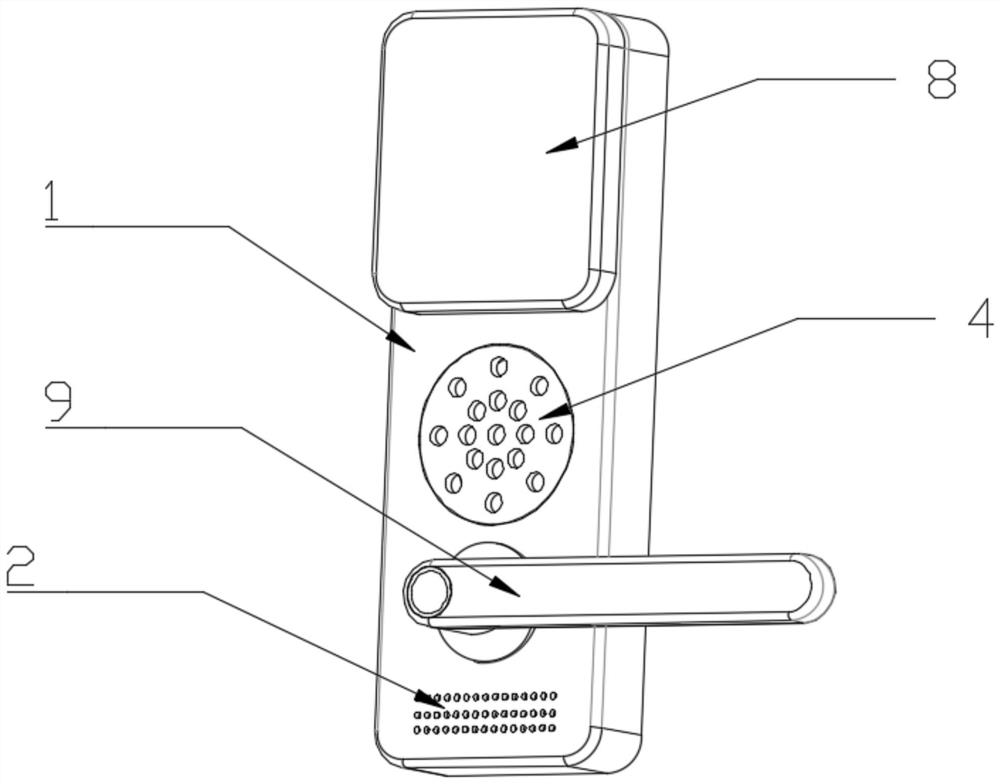 An artificial intelligence door lock based on user usage data and its control method