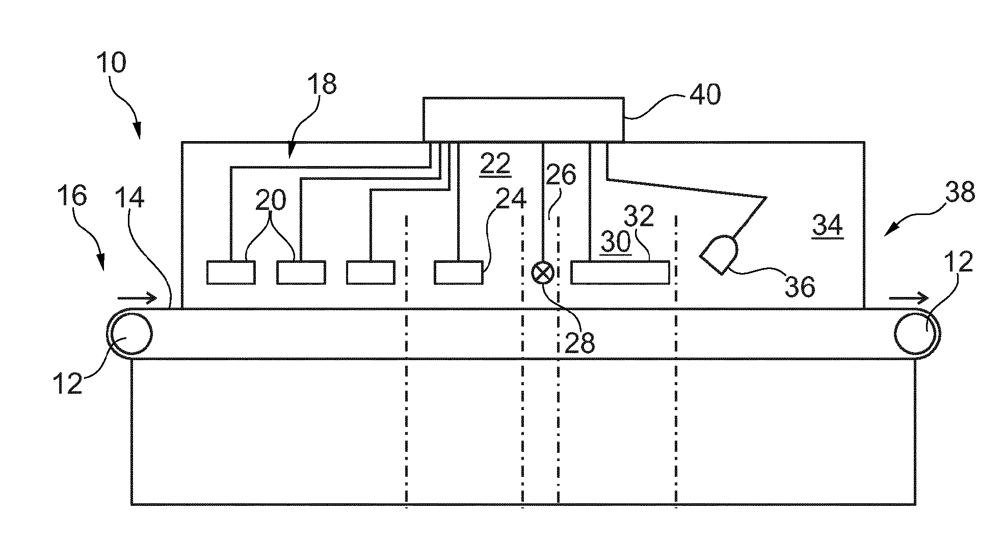 Method and device for producing a photovoltaic element with stabilised efficiency