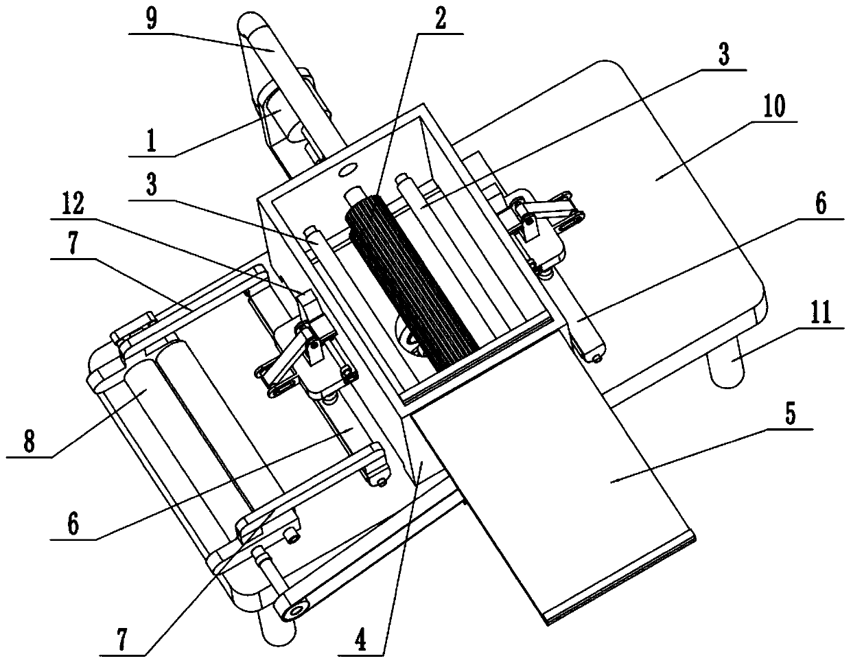 Textile fabric processing system and processing method