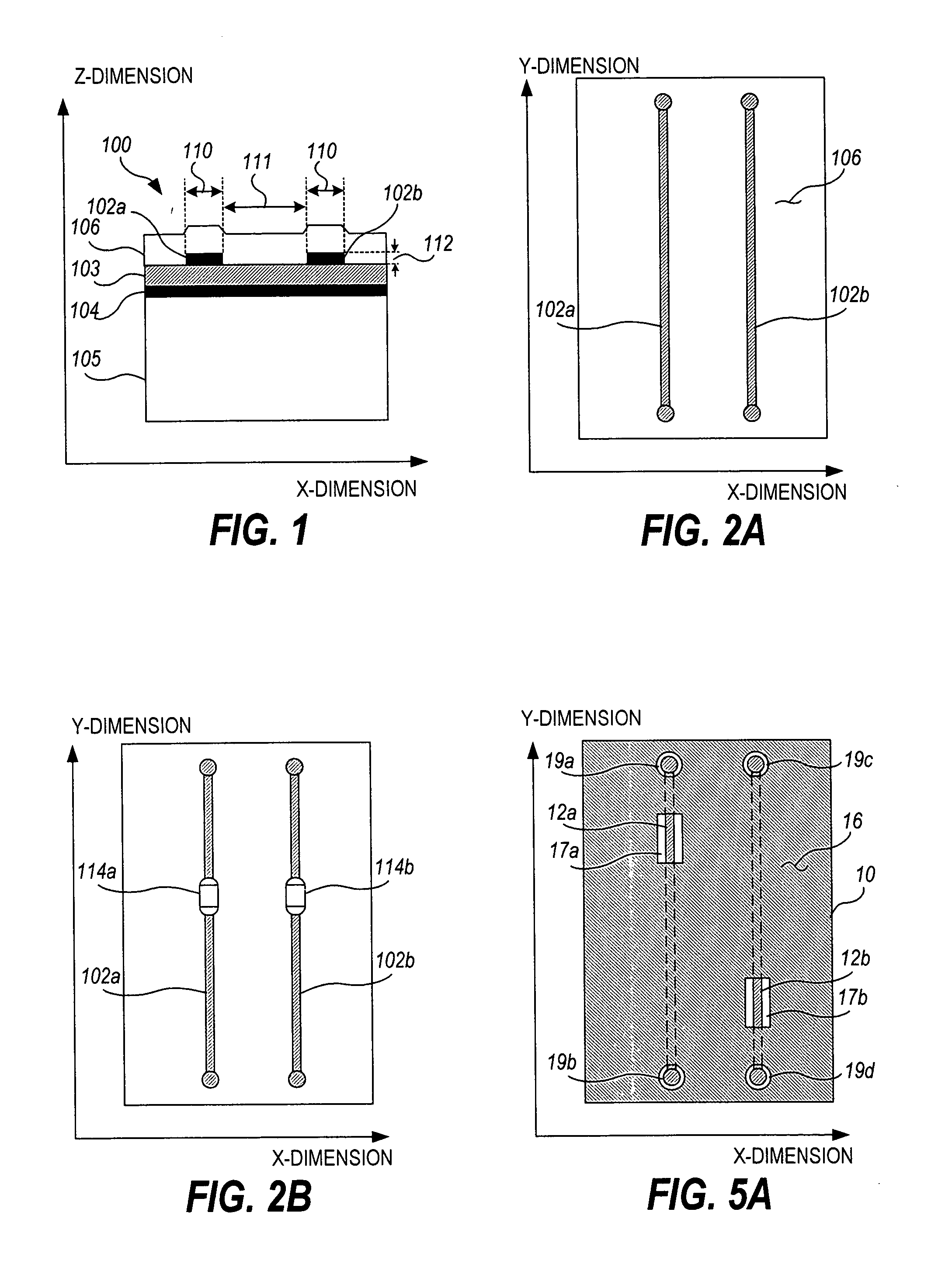 Printed circuit board test access point structures and method for making the same