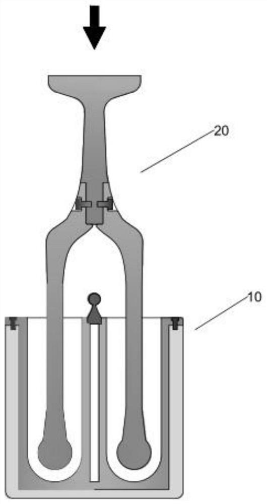 A grinding device for molecular biology experiments