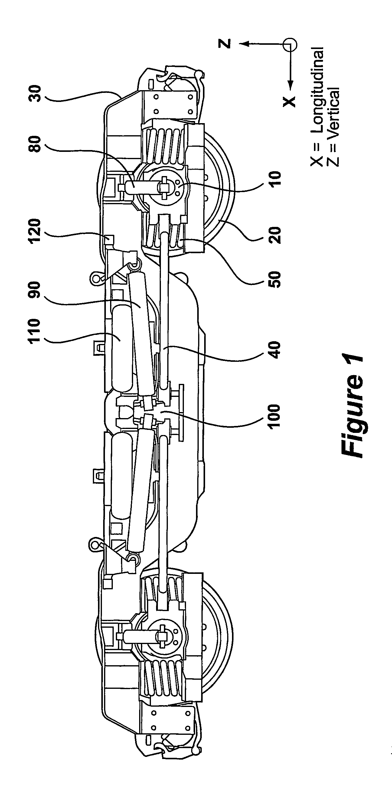 Wheel set guidance assembly