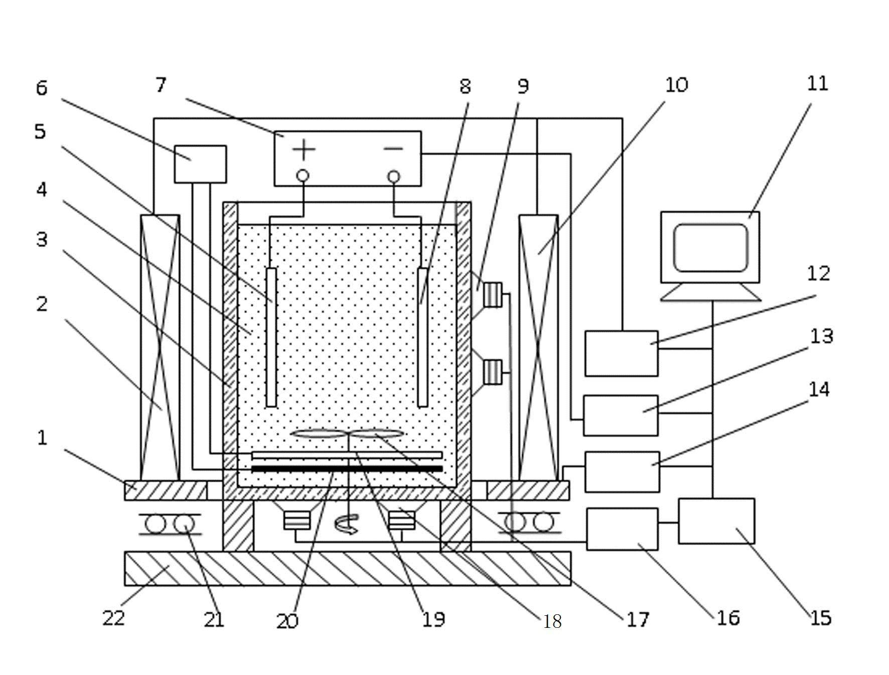 Metal electrodeposition device