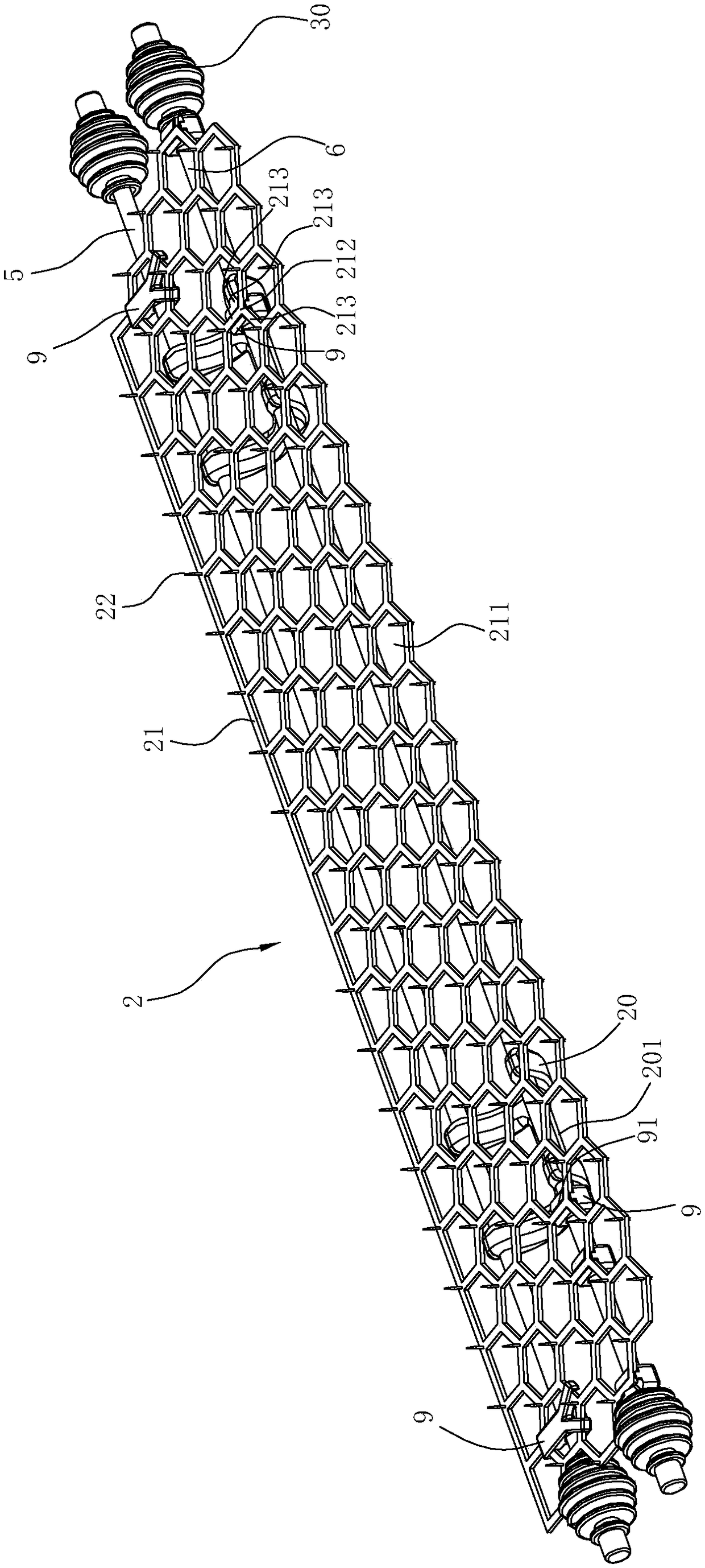 Static lampblack purifying device and extractor hood with same