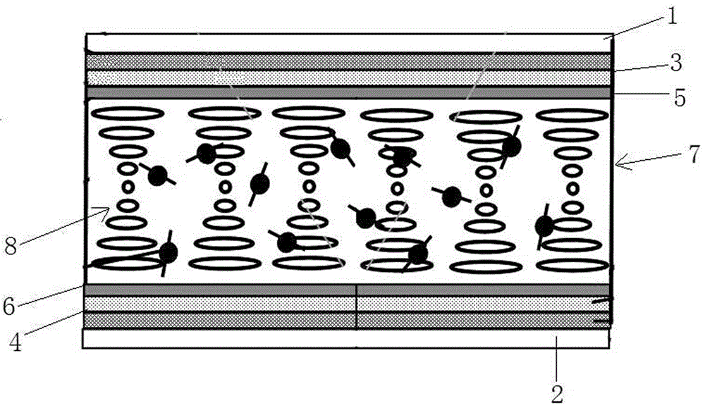 A dye-doped chiral nematic liquid crystal tunable laser and its preparation method