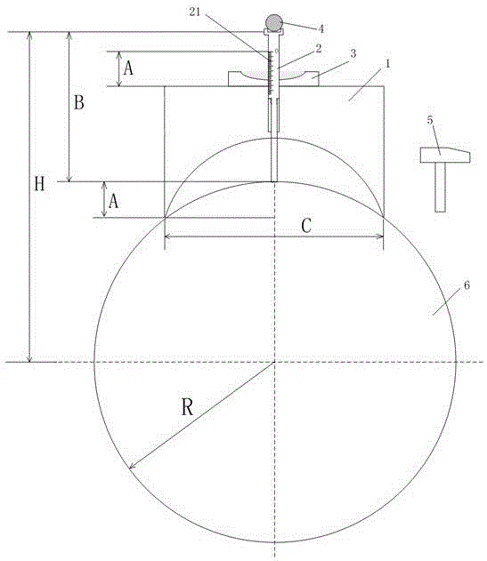 Fast positioning device for center of precision shaft-like workpiece and detecting method