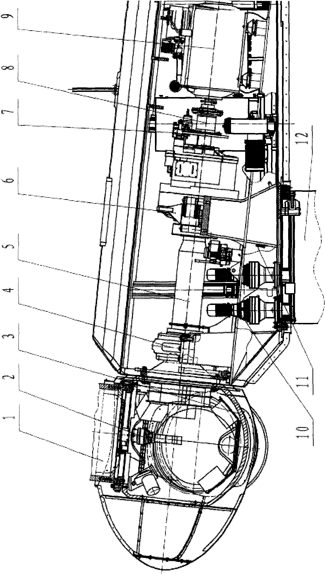 Variable pitch and variable speed wind generating set