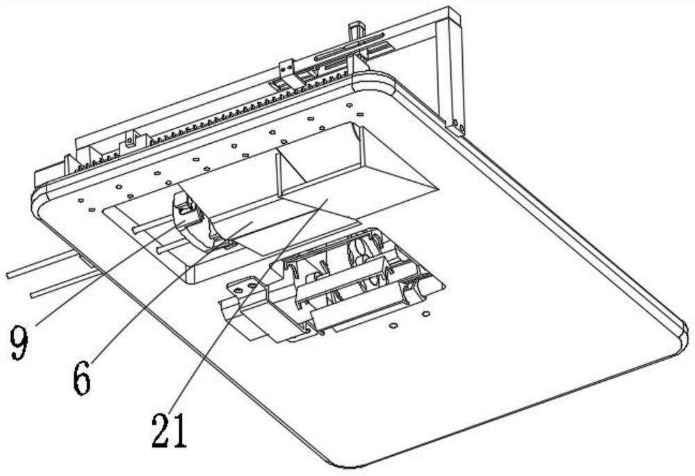 A fixed-width cutting device for film packaging sticking line production