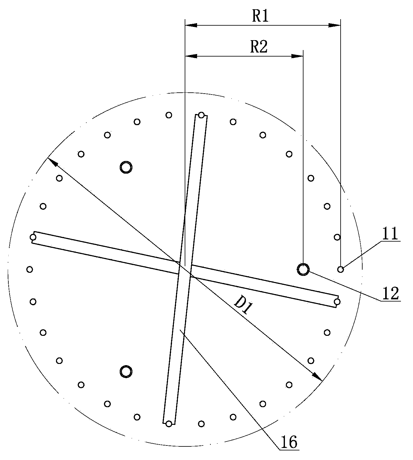 Structure and method for integrally breaking pile head of pile foundation