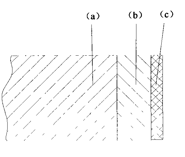 Composite sulfide solid lubricating film and preparation method thereof