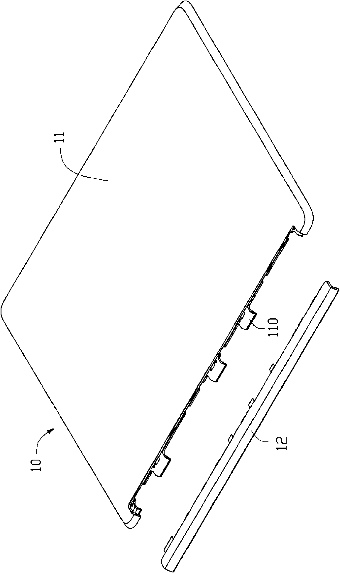 Electronic device shell and manufacturing method thereof