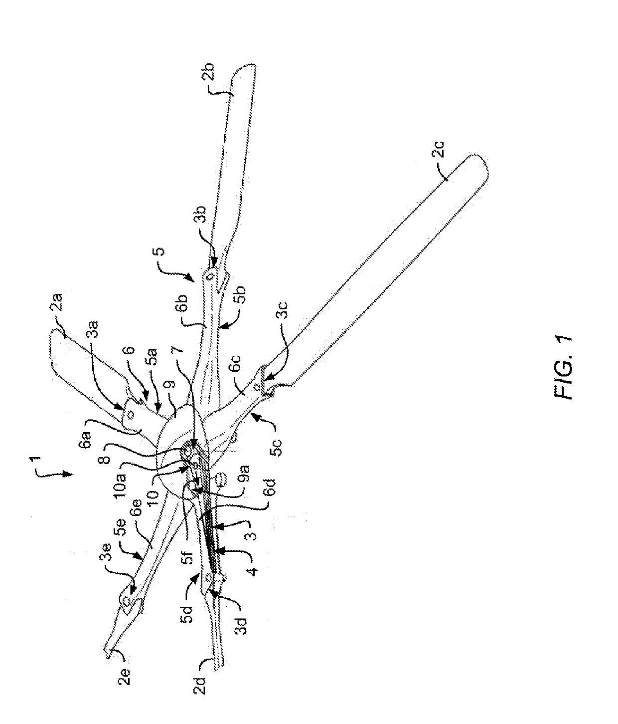 Elastic torsion element for connecting a rotor blade to a rotor hub of a rotor