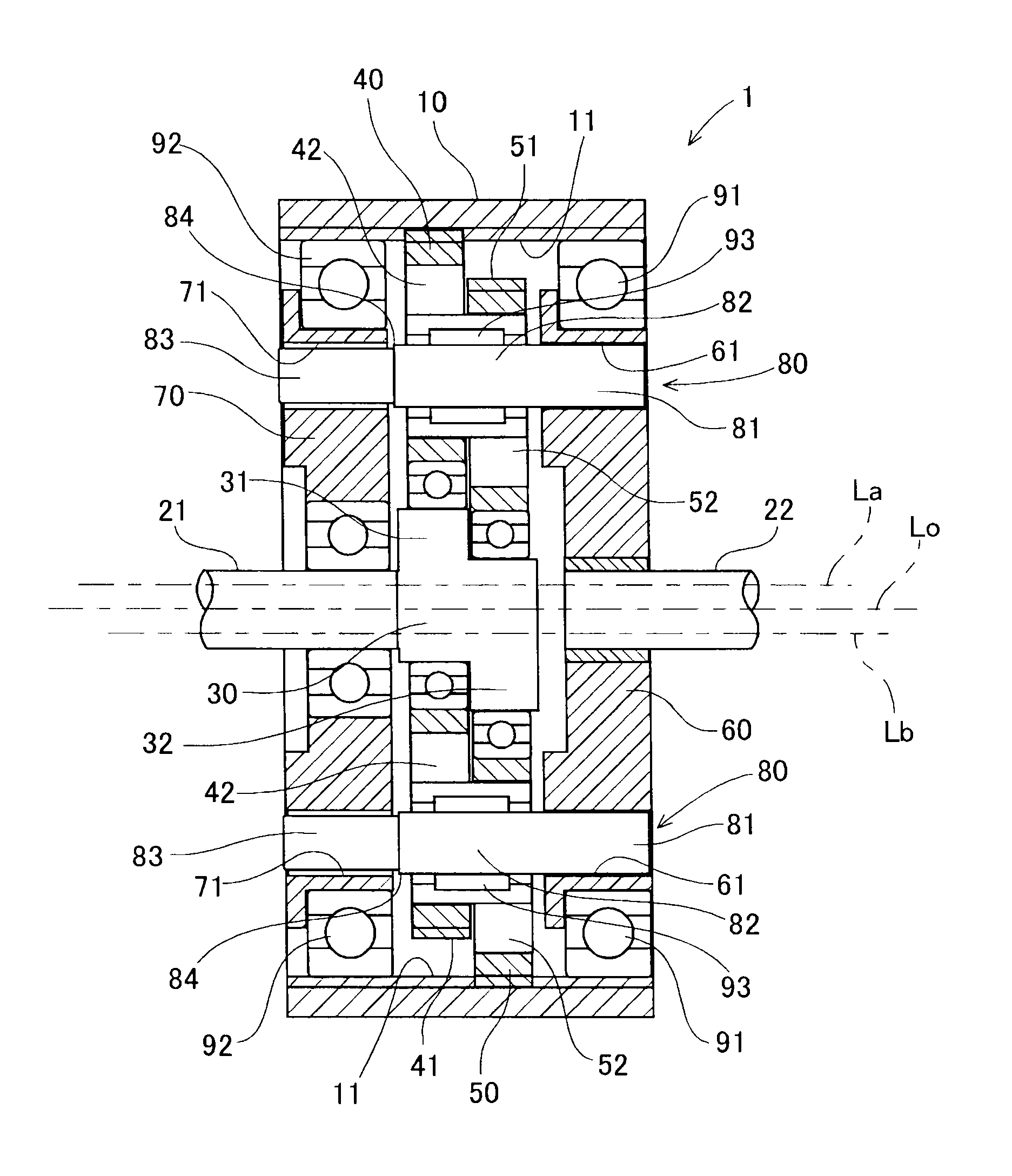 Speed change gear and manufacturing method therefor