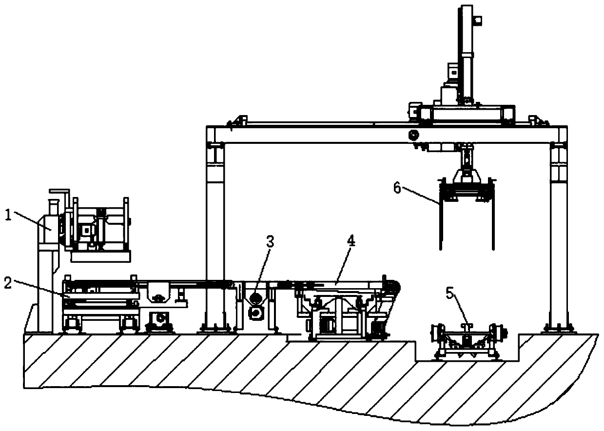 Aluminum profile automatic framing system