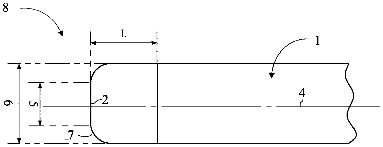 Pitot tube device for measuring pressure pulsation of hypersonic wind tunnel