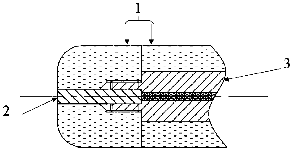 Pitot tube device for measuring pressure pulsation of hypersonic wind tunnel