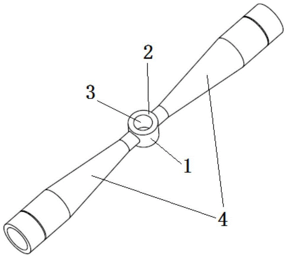 A kind of drift tube with support rod and preparation method thereof