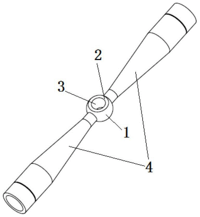 A kind of drift tube with support rod and preparation method thereof