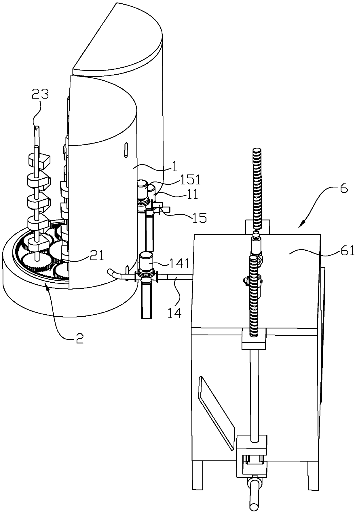 Automobile lamp decoration ring sputtering aluminum plating system and process