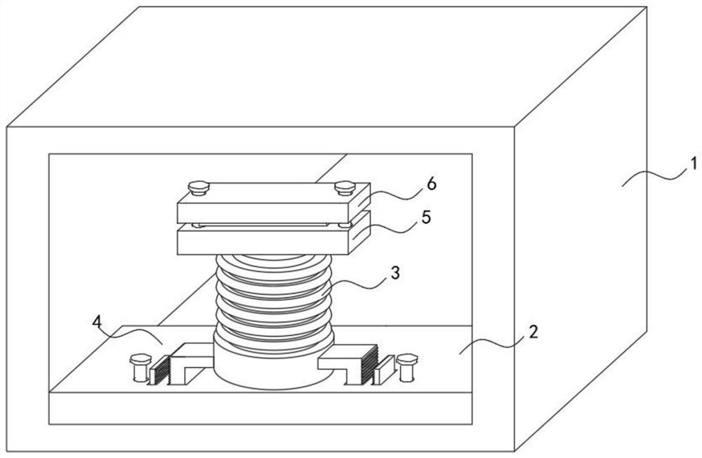 High-voltage common-box closed bus duct