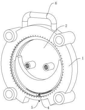 Gravity type fiber grating tilt angle sensor