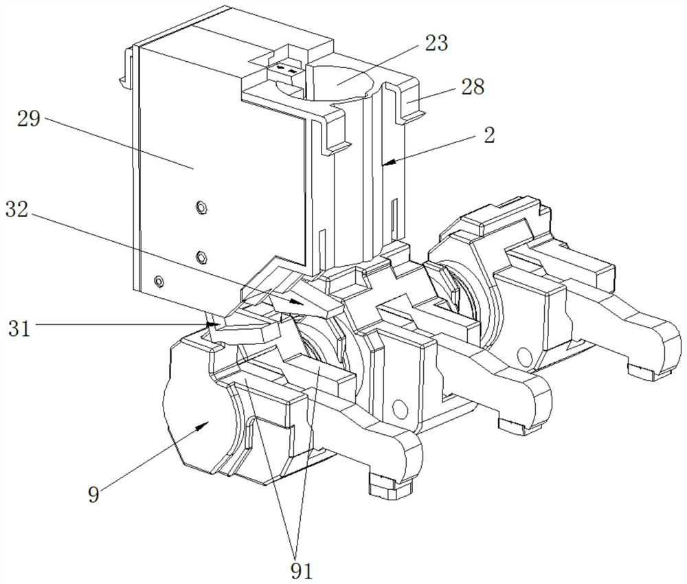 Modularized intelligent measurement circuit breaker integrating signal indication and communication functions