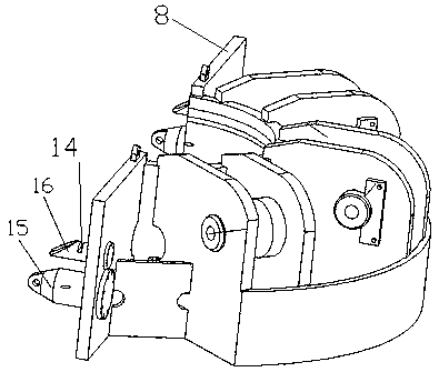 Marine riser tensioning ring with automatic locking function