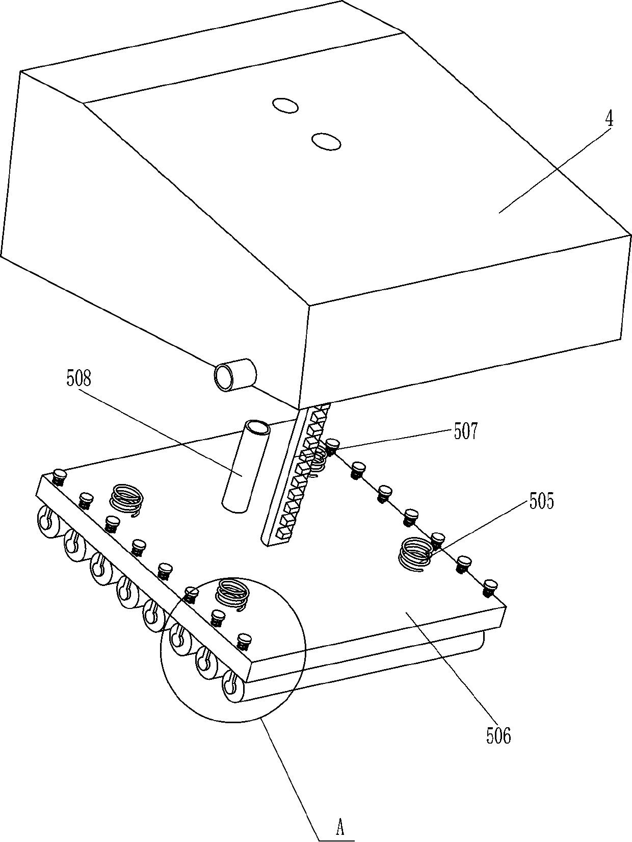 Medical foot massage and stasis dissipation rehabilitation equipment