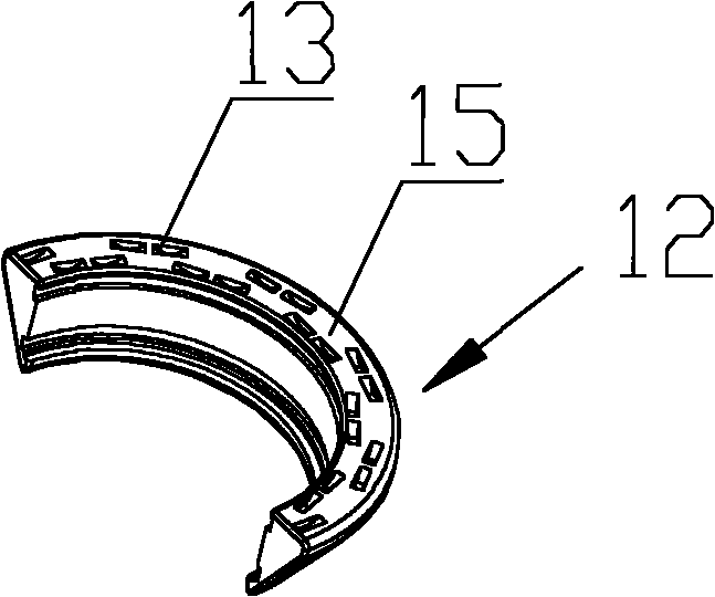 Round pipe type stapling apparatus suitable for high-position operation of esophagus