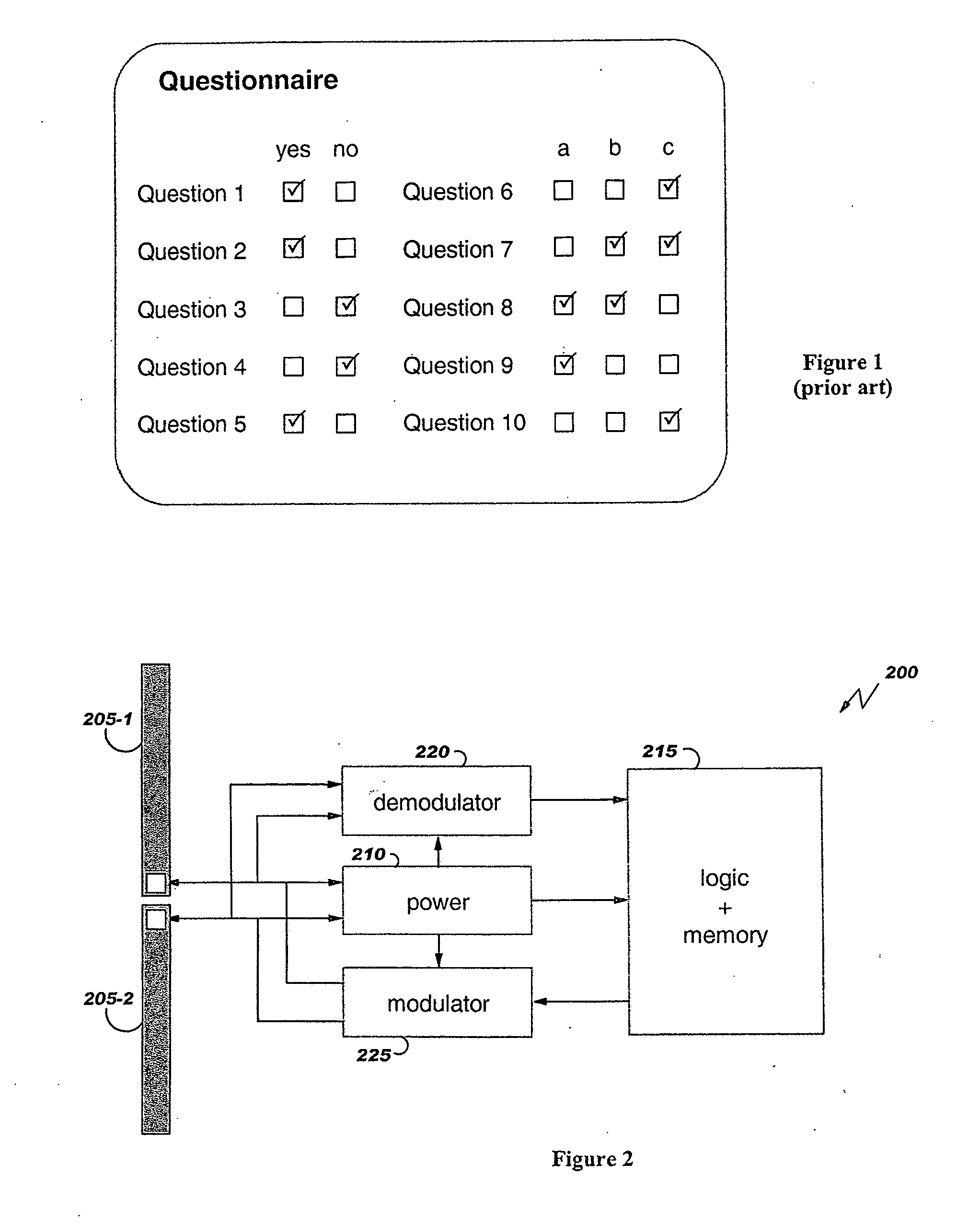 Method and systems for collecting user's choices using RFIDs