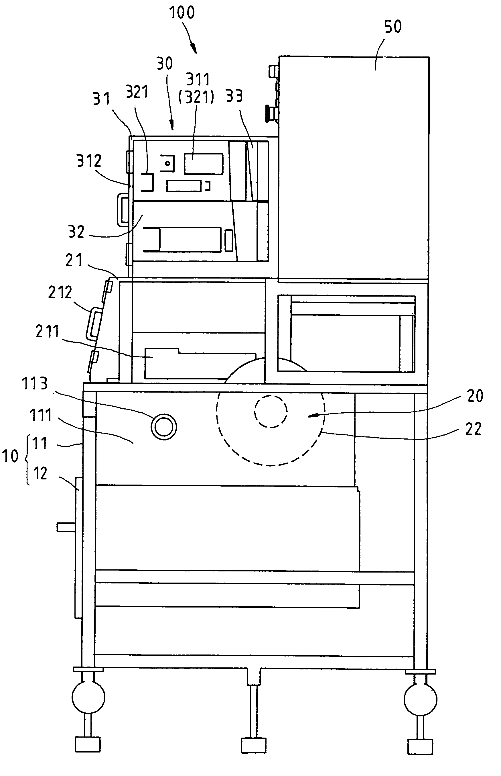 Multipurpose blind cutting machine