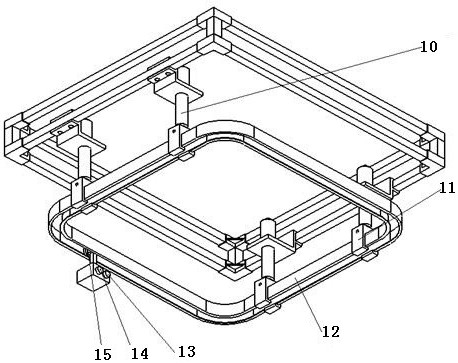 A field-oriented self-propelled crop phenotype acquisition device and acquisition method